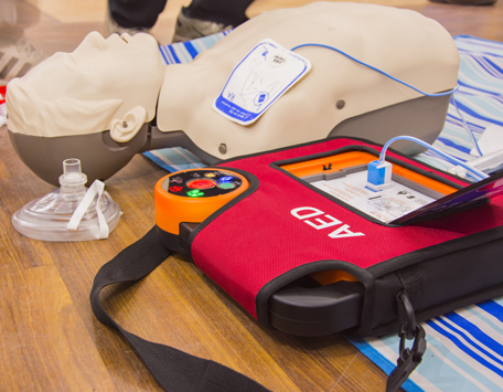 AED Unit for CPR Training